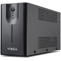 Источник бесперебойного питания Vinga LED 600VA metal case with USB VPE-600MU a