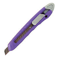 Нож канцелярский Axent 9 мм, display assorted colors 6401-А a