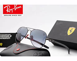 Сонцезахисні чоловічі окуляри в стилі RAY BAN 8307 (004/32) Lux