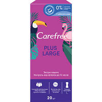 Ежедневные прокладки Carefree Plus Large 20 шт. 3574661064543/3574661606248 a