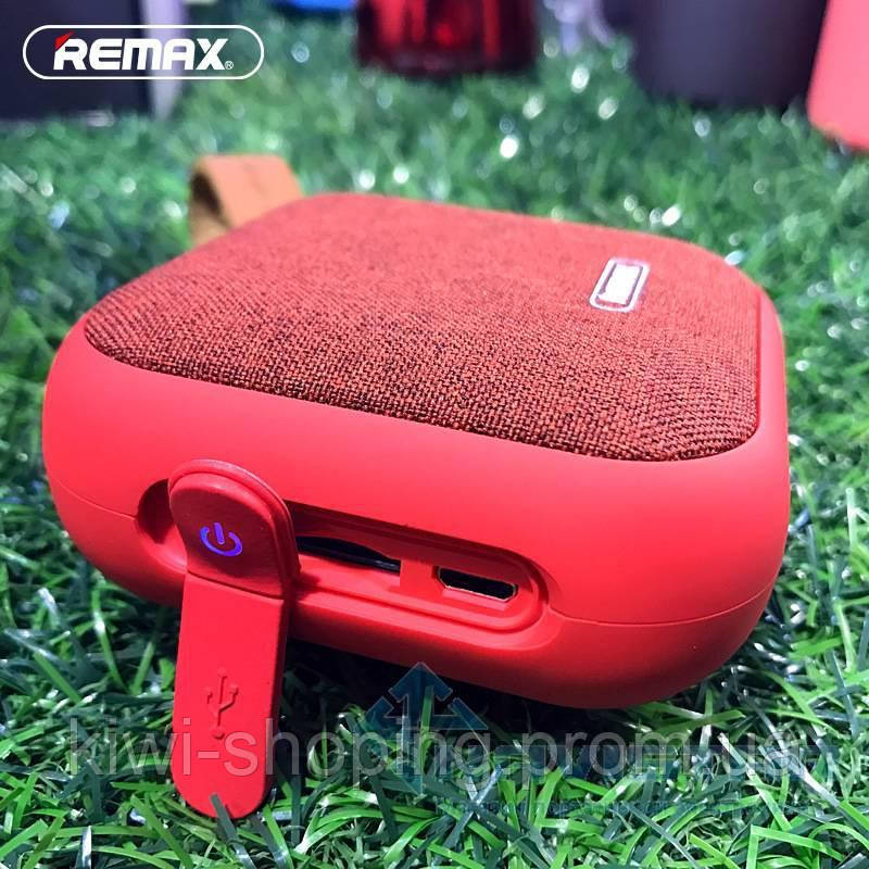 Bluetooth акустика RB-M15 red Remax 151303 o - фото 3 - id-p2124289659