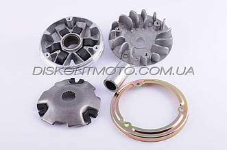 Варіатор передній Suzuki ADDRESS 100 AD100 (палець, крильчатка) DONGXIN