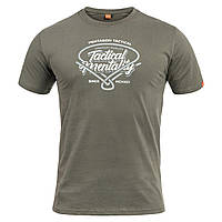 Футболка T-Shirt Pentagon Ageron "Tactical Mentality" - Olive