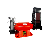 EHA Потужний точильно-шліфувальний верстат (точило-гріндер) GTM MDB100/200HD : 900 Вт, 200 мм диск, стрічка 100x914 мм