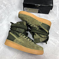 Nike Special Fled Air Force 1 Green хорошее качество кроссовки и кеды хорошее качество Размер 36