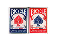 Настольная игра United States Playing Card Company Карты игральные Bicycle Rider Back Mini (red, blue)