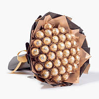 Букет з цукерок Ферреро Роше Ferrero (35 шт.) оригінальний подарунок коричневий