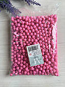 Бусини круглі АКРИЛОВІ  " С06510 " рожеві 10 мм 500 грамів