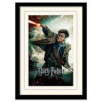 Постер у рамі "Harry Potter (Deathly Hallows Part 2 - Wand)" 30 x 40 см