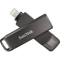 USB флеш наель SanDisk 64GB iXpand Drive Luxe Type-C /Lightning (SDIX70N-064G-GN6NN) e