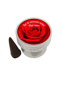 Арома-конуси з ароматом червоної троянди