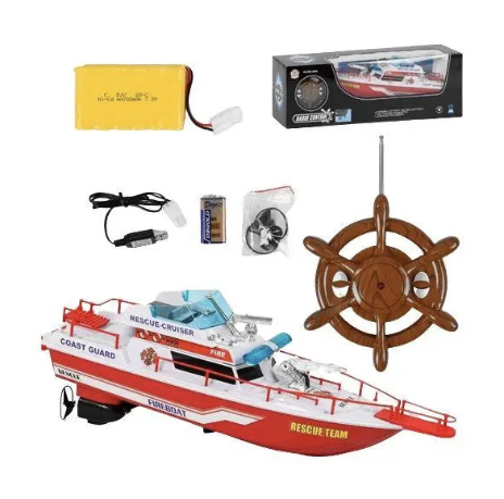 Пожежний катер Fireboat MX 0006-15 на радіокеруванні від 3х років