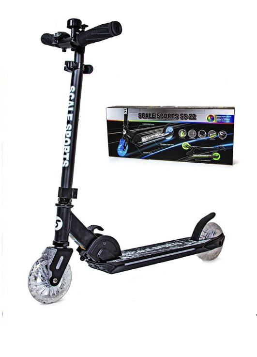 Міський двоколісний самокат "SCALE SPORTS SS-22 AERO" з регульованим кермом (5+).