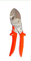 Секатор садовий SK-5 жовтогаряча ручка, Професійні садові ножиці секатор Гілкоріз лутні