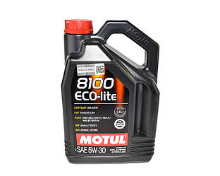 Моторна олива Motul 8100 ECO-lite 5W30, 4 л. - API RC, SP