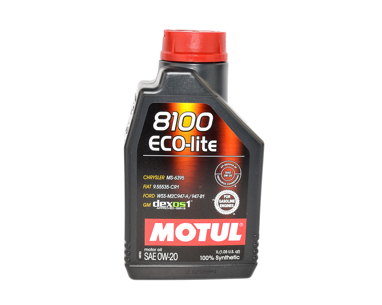 Моторна олива Motul 8100 ECO-lite 0W-20, 1 л. - API RC, SP, фото 1