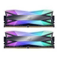 Модуль пам'яті для комп'ютера DDR4 16GB (2x8GB) 3600 MHz Spectrix D60G RGB Tungsten Gray ADATA