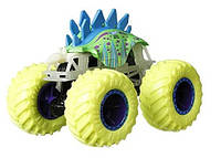 Hot Wheels Monster Jam Trucks Motosaurus Внедорожник джип 1:64 ИЗ НАБОРА мотозавр Glow in the Dark светящиеся