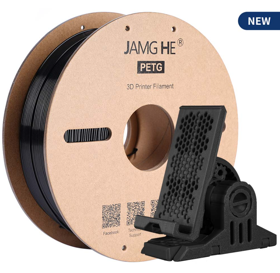 Пластик в котушці для швидкісного 3D друку Hi-Speed PETG (Copet) Jamg He 1,75 мм 1 кг