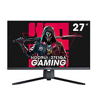 Ігровий монітор KOORUI 27 GAMING VA BLACK QHD Монітори hdmi х 2 2560x1440, Монітор 144 гц 27 дюймів