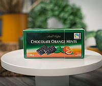 Шоколадные пластинки с мятой и апельсином Chocolate Orange Mints 200г. Австрия