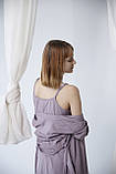 Халат і сорочка для вагітних та годуючих Pregnant Style Polina 44 Рожевий, фото 5