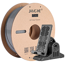 Пластик в котушці для  3D друку  ​​PLA  Jamg He 1,75 мм 1 кг сірий (Grey)