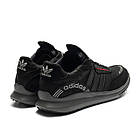 Чоловічі шкіряні кросівки Ads Black, фото 4