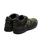 Чоловічі шкіряні кросівки New Balance Clasic Green, фото 2