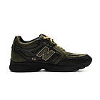 Чоловічі шкіряні кросівки New Balance Clasic Green, фото 4
