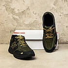 Чоловічі шкіряні кросівки New Balance Clasic Green, фото 6