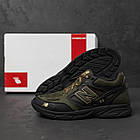 Чоловічі шкіряні кросівки New Balance Clasic Green, фото 9