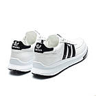 Чоловічі шкіряні кросівки Retropy White, фото 4