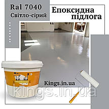 Епоксидна підлога ідеально для новачків - до 15кв (2 компонентна ) валик Kings Бiла, фото 5