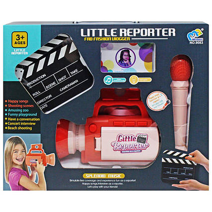 Ігровий набір "Маленький репортер" (рожевий) MIC (9083)