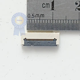 Роз'єм клавіатури ноутбука 20pin 0.5 mm ( Flip type) (CVILU_CF5020FD0RK) — Оригінал демонтаж