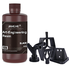 Фотополімерна смола JAMG HE Art Enginering Resin LCD 3D принтерів Чорний