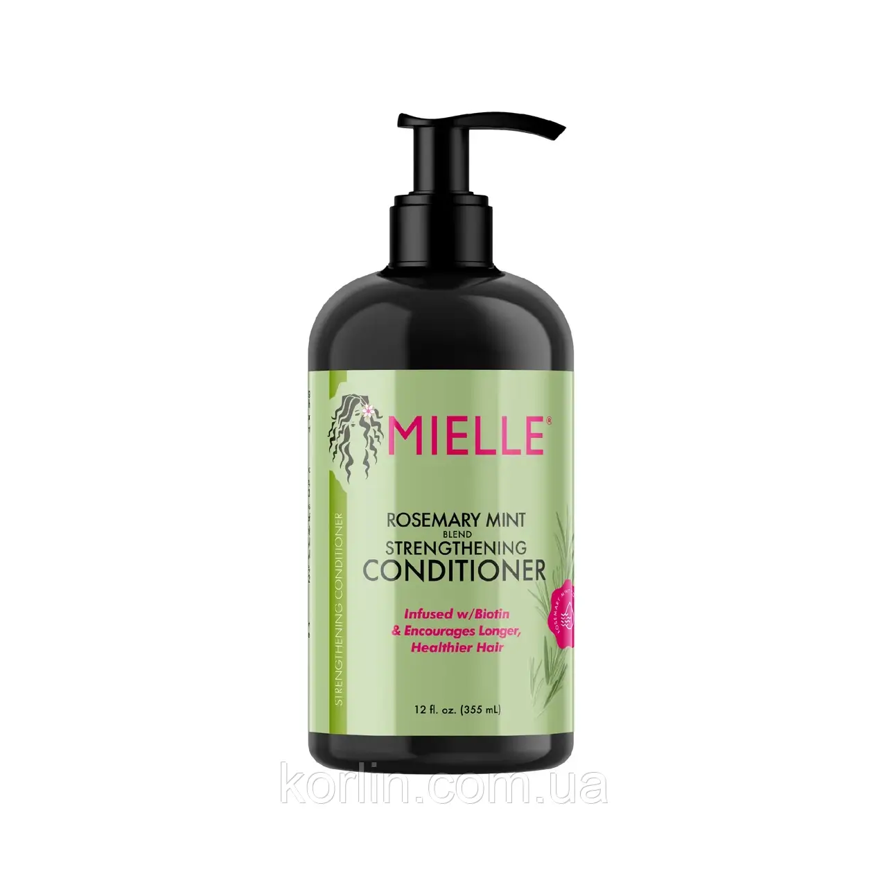 Mielle Rosemary Mint Strengthening Conditioner Зміцнювальний кондиціонер із розмарином і м'ятою 355 мл. США, фото 1