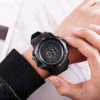 Модные мужские часы SKMEI 1475BK BLACK, Часы армейские скмей, Часы LS-305 наручные мужские