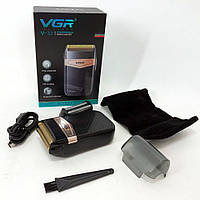 Профессиональная электробритва VGR V-331 | Машинка для стрижки бороди | Бритва IK-831 для бороды