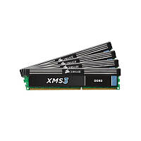 Оперативная память Corsair CMX16GX3M4A1600C9 XMS3 16GB (4x4GB) DDR3 1600 Mhz CL9 XMP Desktop Memory Kit