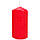 Свічка столова циліндр Bispol sw60/100-030 Червоний, фото 2