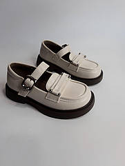 Туфлі для дівчинки Apawwa 551 beige бежеві 26-29