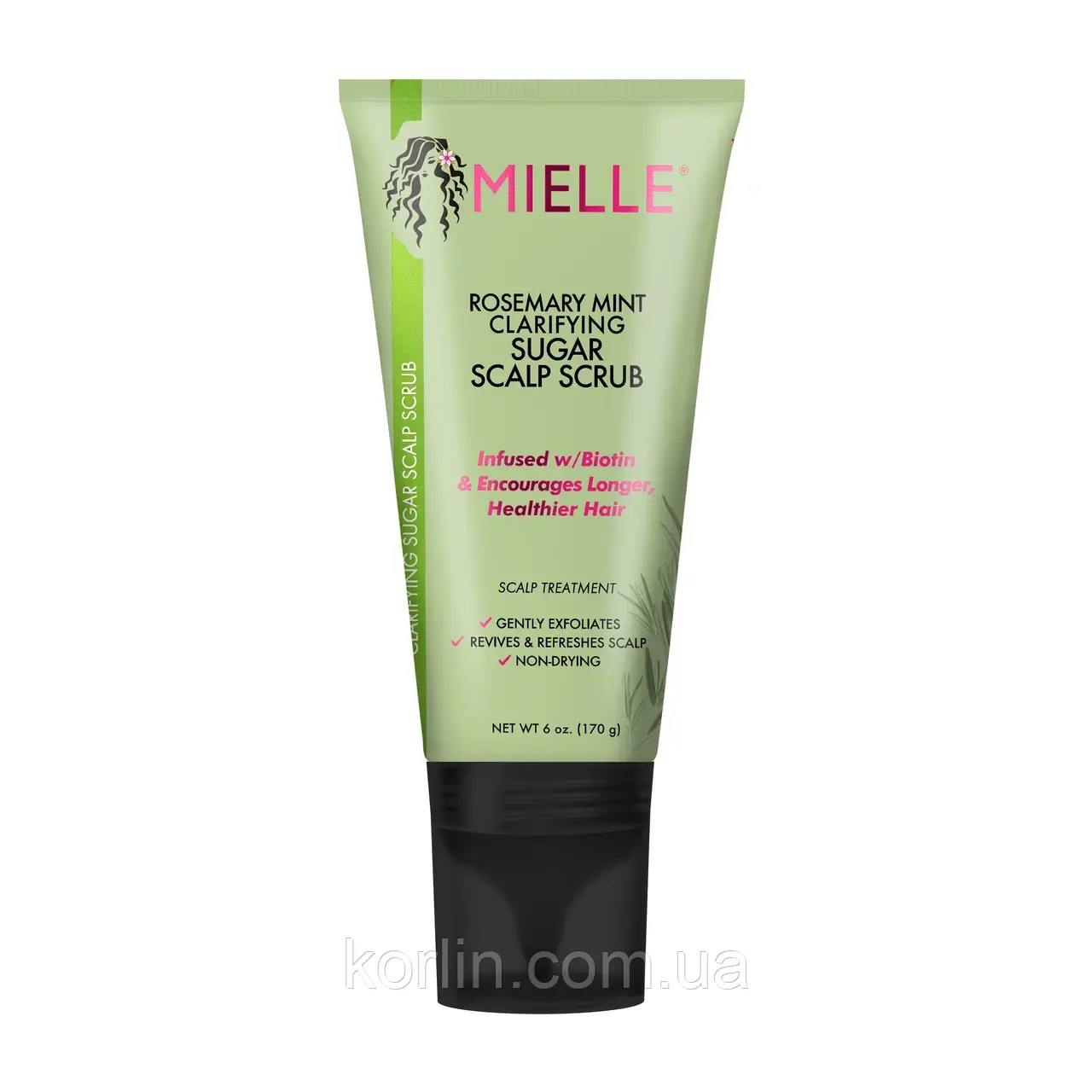Mielle Rosemary Mint Clarifying Sugar Scalp Scrub Цукровий скраб для шкіри голови з розмарином і м'ятою США