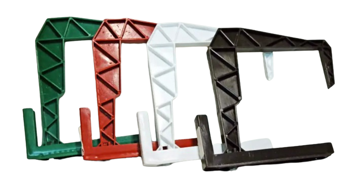 Тримач кріплення для вуличного горщика, гак балконний, білий, зелений, коричневий, теракотовий, фото 1