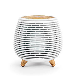 Зволожувач повітря з підсвічуванням 140 мл аромадифузор парогенератор ультразвуковий повітрозволожувач Lugi Білий