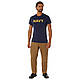 Футболка армійська з логтипом морських сил NAVY T-Shirt - Navy Blue офицальная синя Rotcho США, фото 8