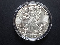 Серебряная монета США 1 Доллар - 1 Dollar (2019 год 1 унция серебра)