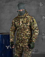 Армейская тактическая куртка мультикам водостойкая весенняя, Военная куртка камуфляжная рип-стоп на подк arms