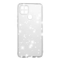 Чехол силиконовый Clear Shine на Oppo A15 / OPPO A15s прозрачный